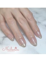 ソワ(sowa)/先端ラメで洗練された指先に