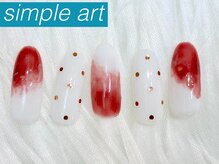 【定額】シンプルアート
