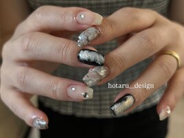 ニュアンスネイル/鉱物ネイル