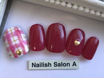ネイリッシュサロン エー(Nailish Salon A)/2017バレンタインネイル