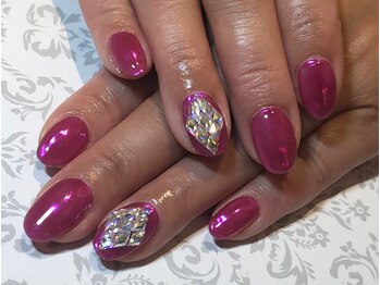 キュアーズ ネイル(CURES NAIL)/ピンクミラー