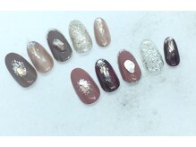 ブリオン 六本松店(Bullion)/大理石ネイル