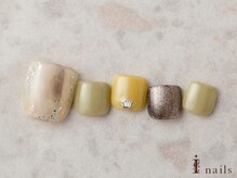 アイネイルズ 横浜EAST店(I-nails)/ニュアンスアースカラーフット