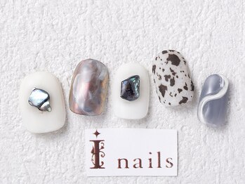 アイネイルズ 梅田店(I nails)/アニマルニュアンス ¥9200