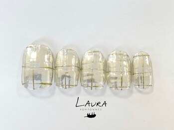 ローラポンポニー(Laura pomponnee)/metallic パラジェル/フィルイン