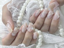 ミナミネイル 新宿店(Minami Nail)/リボンネイル9000円