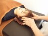 頭部調整、眼精疲労、首凝り、頭皮の張りに20分¥2500