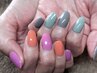 ≪Hand≫シンプルジェルネイル　￥7,700