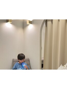 お子様同伴OKのサロン