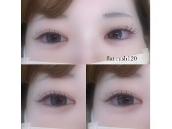 アイリー(Eyelie)/フラットラッシュ120本
