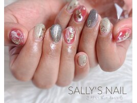 お正月にもニュアンスネイル