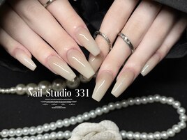 ワンホングラデーションネイル