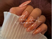 ココア(cocoA)/ミラーネイル