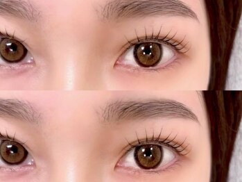 ケイトステージラッシュ 府中店/まつ毛パーマ×眉毛WAX×間引き