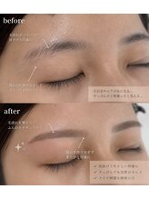 アイブロウドット 名古屋駅前(i)/美眉スタイリングBefore→After