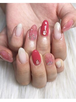 インプレス 鶴見店(Impress)/【Hand】人魚の鱗ネイル