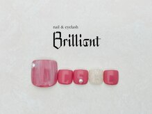 ネイルアンドまつげエクステのお店 ブリリアント 草加(Brilliant)/Foot 　定額8800円コース