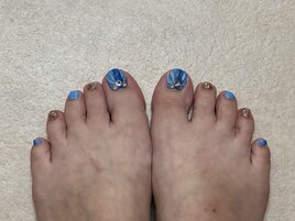 私のフットネイル