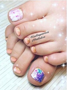 ビューティーエステ ケイトアンドハニー(Beauty Esthe Kate&Honey)/フットネイルアート2本