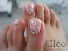 クレオ(Cleo)/夏フットネイル