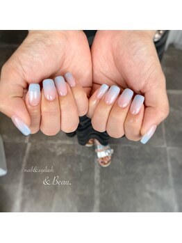 グラデーションnail