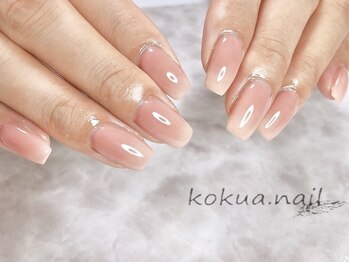 コクアネイル(kokua.nail)の写真/《フォルムの美しさ・高い技術力が自慢☆》どんなファッション・シーンでもさりげなく映える上品な指先へ♪