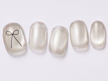 アイ ネイルズ 天神店(I nails)/ワイヤーリボン　¥7000