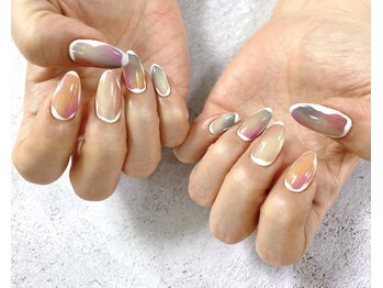 ネイルサロン ビューティーマジック 川口店/ニュアンスネイル　