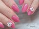 シンプリー 吉祥寺店(Simpliee by Procare nail)の写真/旬のワンホンネイル/韓国パーツをご提案♪【Simpleデザイン90分ワンカラー+アートでワンランク上の手元に】