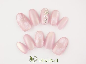エリクサーネイル 西武新宿(Elixir Nail)/定額a シンプル/クーポン使用