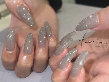 ツイン(twin.)/フラッシュネイル×オプ有