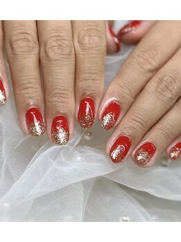 アートネイル ギャラリー(Art nail Gallery)/新年ネイル