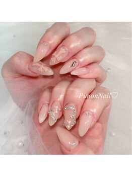プノンネイル(Punon nail)/流行りのクロムネイルもできます