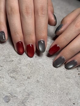 モツヲネイル(motsu.O! NAIL)/推しカラー★マグネットネイル