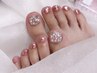 【FOOT】オリジナル親指1本デザイン¥7000★流行トレンド定額コース¥7980