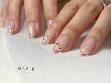ザ マリー 表参道店(THE MARIE)の雰囲気(定額デザインやクリアフレンチ、長さ出しも6,600円~♪)