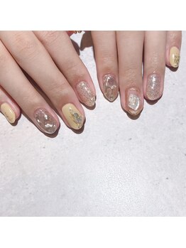 アティックネイルアトリエ(attic nail atelier)/うねうねミラー★