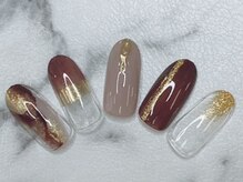 ネイルアンドアイラッシュサロンR/ちぐはぐニュアンス
