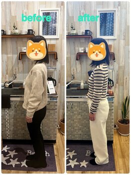 フリーライフズ 久喜店(FREE LIFE’s)/【姿勢改善コース】経過１ヶ月