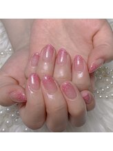 ココネイル(coco nail)/ラメグラデーションネイル