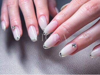 ヴィオラ(VIOLA)/ガラスフレンチ/オフィスネイル