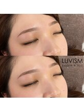 ラヴィズム アイラッシュ アンド ネイル (LUVISM)/アイブロウWAX★ 担当:川崎