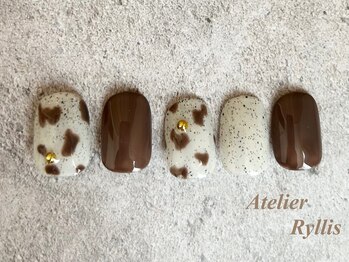 アトリエ リリス(Atelier Ryllis)/柄デザインネイル