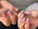 ネイル アヴァンス あべのルシアス店(Nail AVANCE.)の写真/<天王寺&あべの>スラっとした指先が女性力UP『クリアフレンチ』♪／ワンカラー&フィルイン&長さ出しも◎