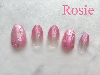 ロージィ(Rosie)/桜ホロネイル