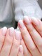 エルネイル(el nail)の写真/お手頃価格なのでネイルが初めての方にも◎お財布に優しく通いやすい♪大人の初めてネイル、シンプル上品に