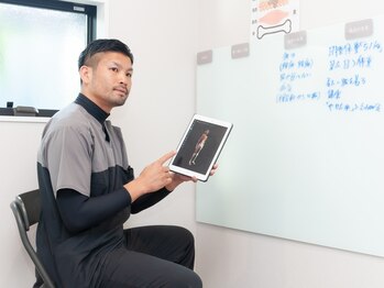 NCの写真/骨盤調整・ボディマシン・体質別検査による食事アドバイスを当サロンで完結。複数のサロンに通う必要無し！