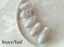 ブレスネイル(brace Nail)/クリスマスネイル