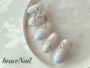 ブレスネイル(brace Nail)/クリスマスネイル