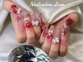 さくらんぼネイル